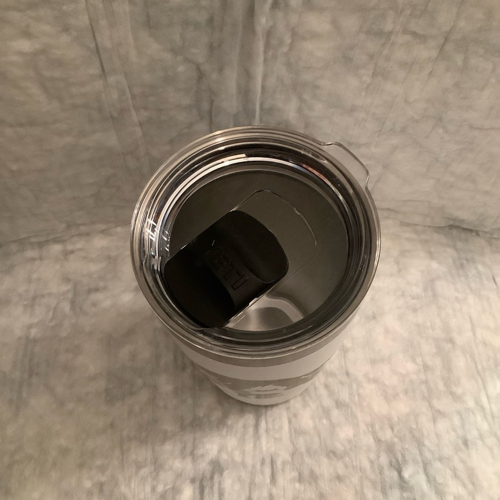 Yeti Rambler White 20oz Cup Tumbler Laser Engraved Artwork NEW​​​​​ - Picture 2 of 9